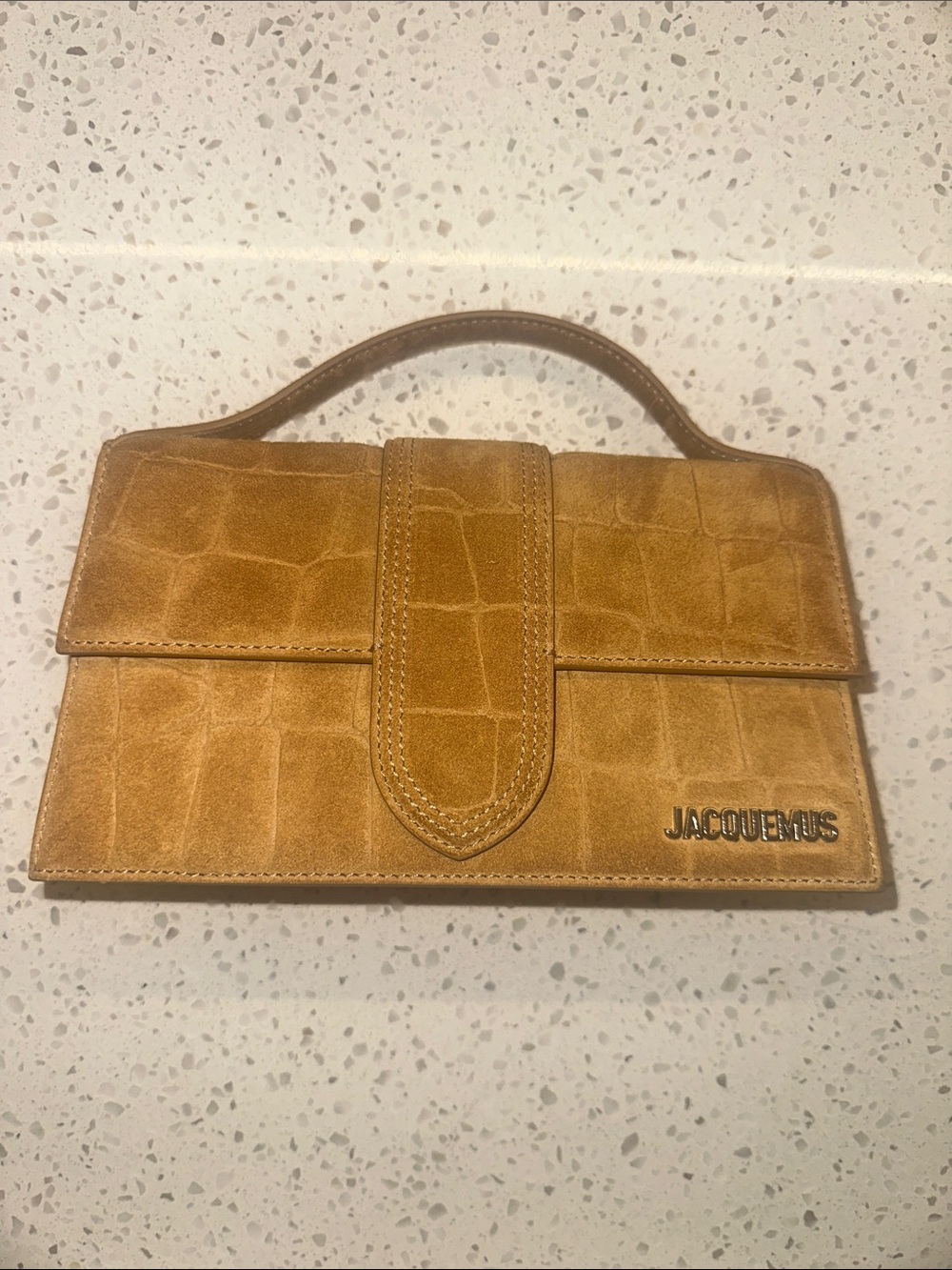Jacquemus Le Grand Bambino Bag in Camel full set - Picture 7 of 14